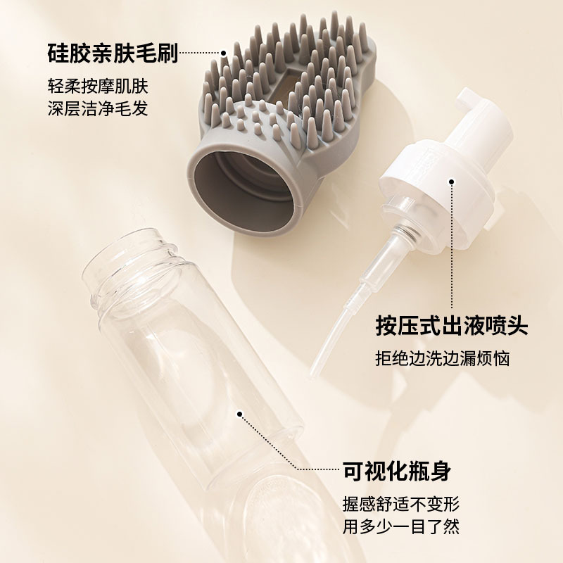 多功能宠物洗澡刷泡沫洗澡一体硅胶搓澡沐浴刷猫狗清洁按摩一体刷|undefined
