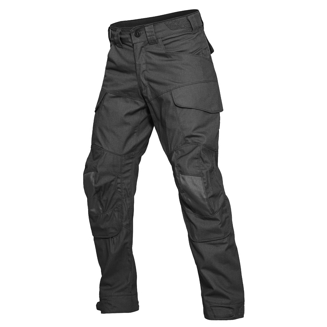 Men's Tooling Tactical Pants Cross-Border Multi-Pocket Wear-Resistant and Splash-Resistant Waist Adjustable Knee Pad