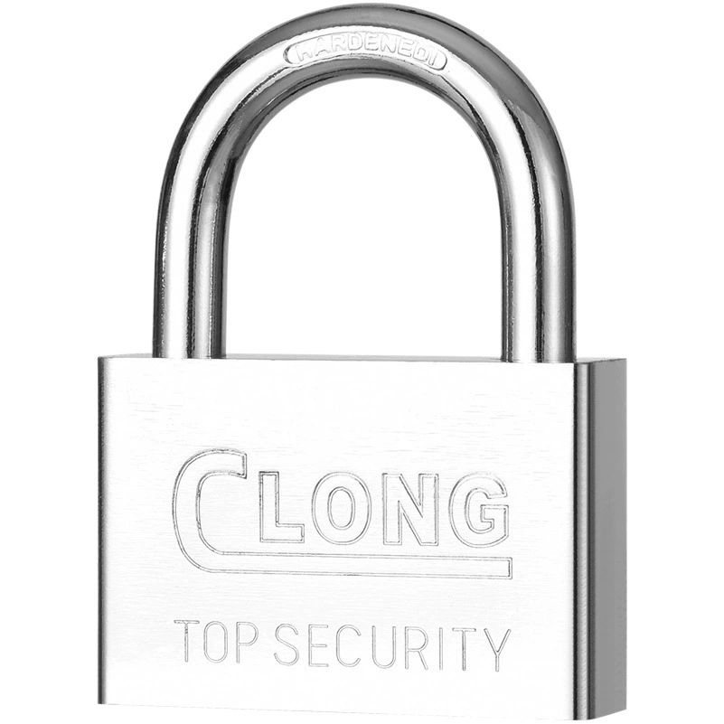 Замок оптовой бытовой стали один открытый замок квадратное лезвие квадратный Замок Имитация замка из нержавеющей стали