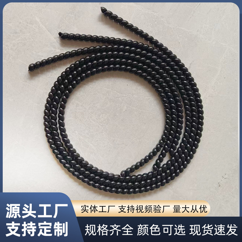 自行车线束缠绕管电动车滑板车刹车线保护套绕线管定制耐磨螺旋管