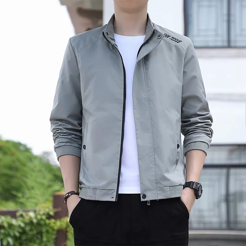 Demi-season jacket, breathable universal trench coat