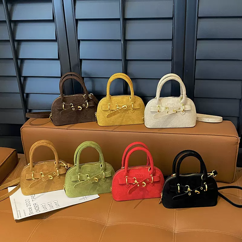 欧美跨境高级贝壳女包小众通勤手提包秋冬新款轻奢设计儿童斜挎包