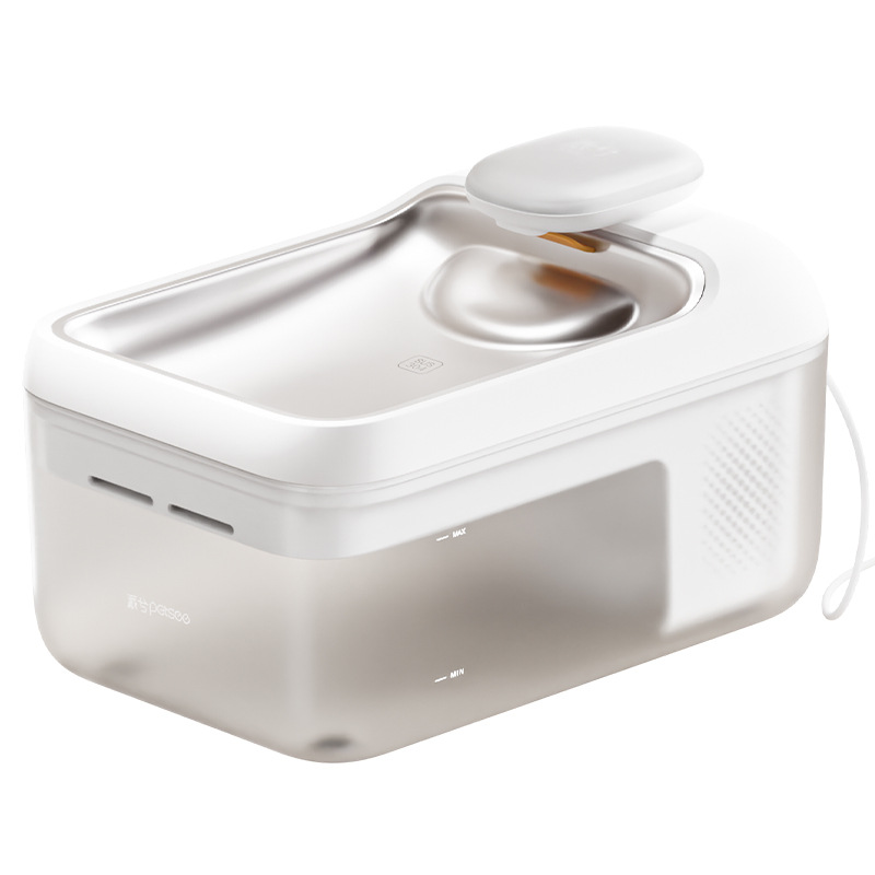 Dispensador de agua para gatos Pai Xi Ciclo de calentamiento automático de temperatura constante Desenchufado Tanque de agua móvil para perros Bebedor de agua para mascotas