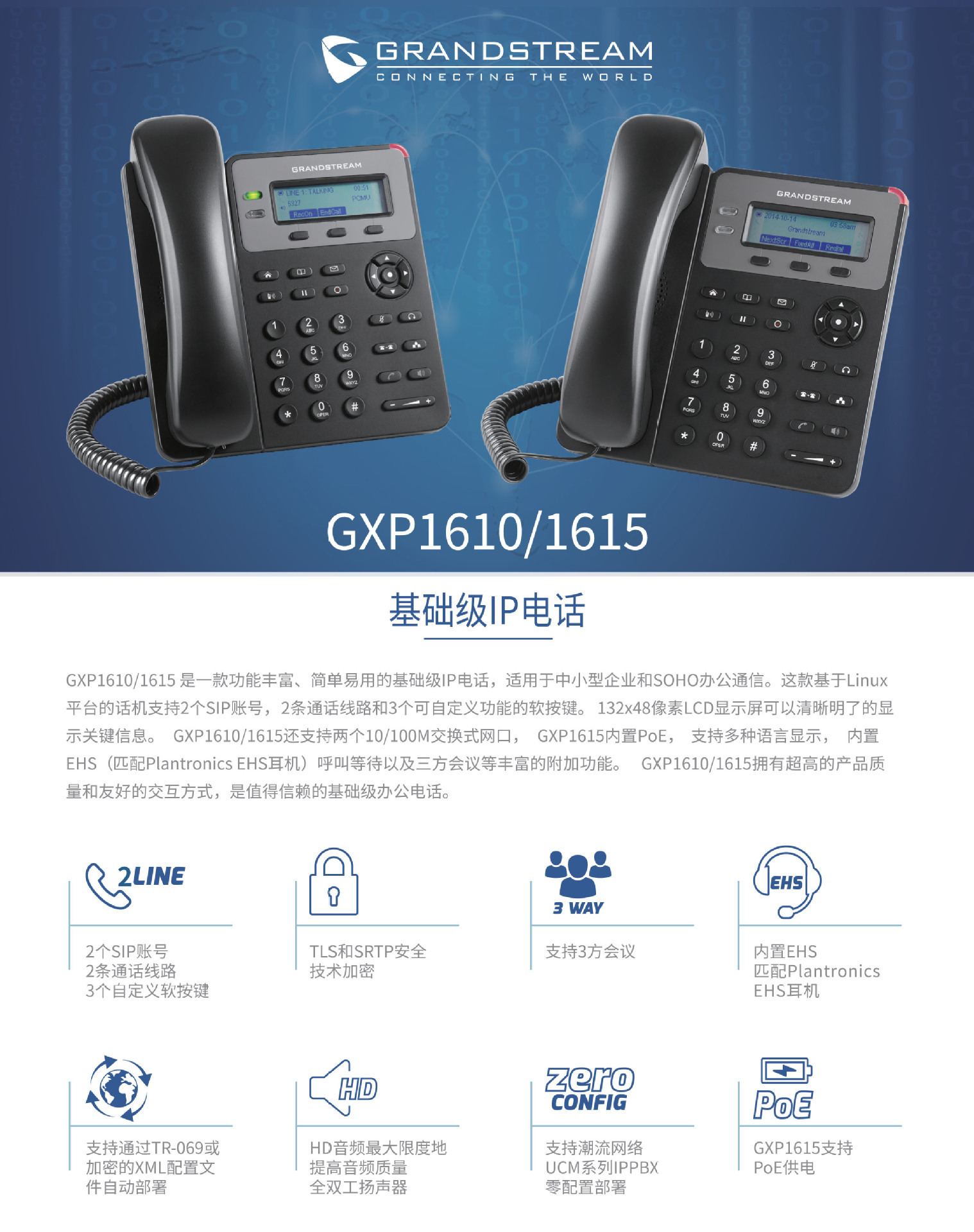 GXP1610-1615-chinese datasheet