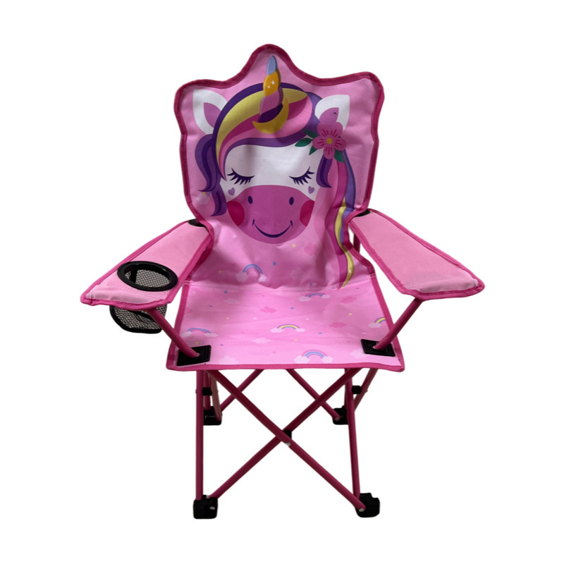 Yg-K044 New Outdoor Children's Folding Unicorn Pattern Children's Outdoor Camping Chair Yg-K044 New Outdoor Children's Folding Unicorn Pattern Children's Outdoor Camping Chair