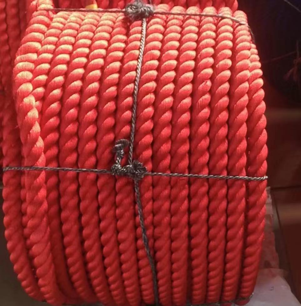 丙纶抛锚缆绳三股八股船用涤纶缆绳海面拦油尼龙缆绳锦纶绳多股