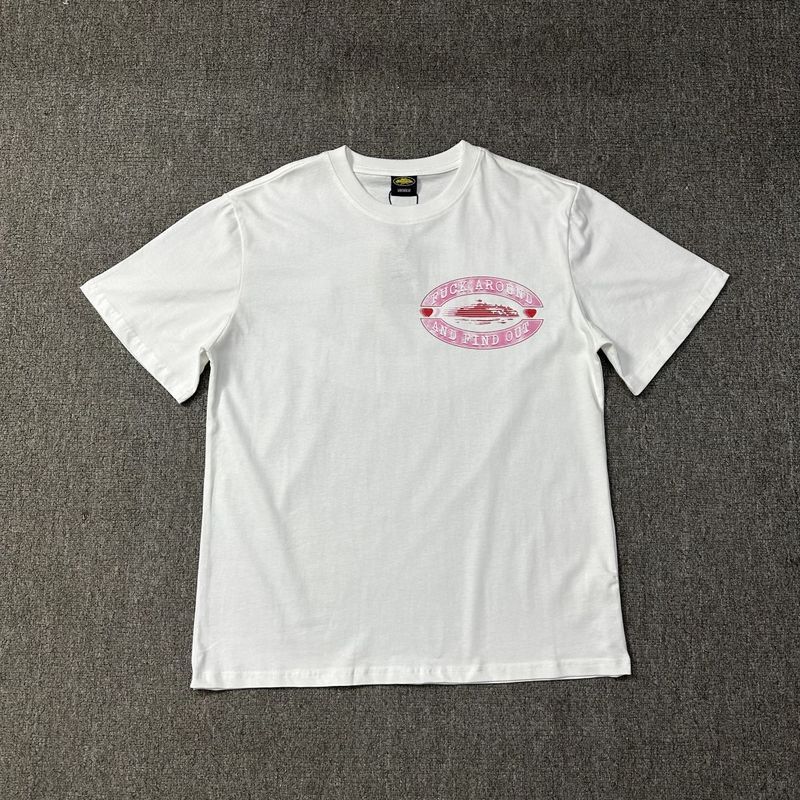 240g corteiz マンハッタン島シリーズ Tシャツ 半袖 レターロゴプリント 男女兼用 ダブルヤーン ファッション 半袖 トレンド|undefined