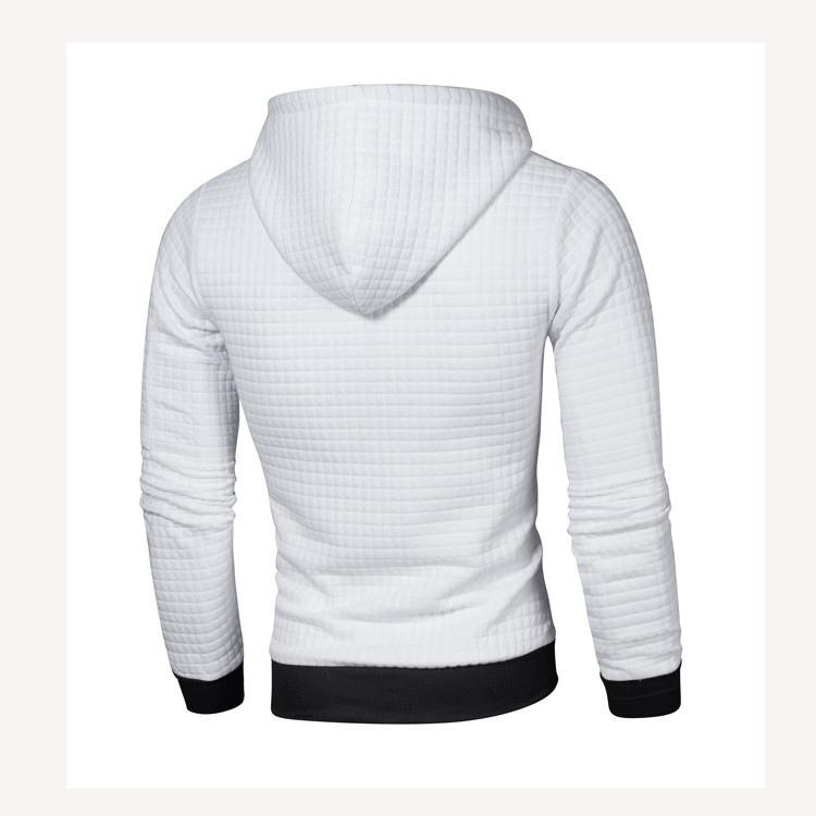 Felpa con cappuccio jacquard uomo maniche lunghe giacca calda_voghion.com