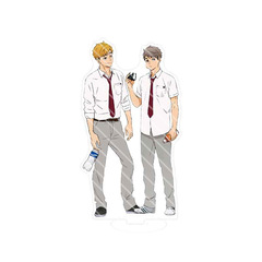 [Double cp] Volleyball boy!! Peripheral acrylic tree stump stand ornaments Hinata Xiangyangkageyama Tobio