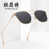 Fashionable trend sunglasses, metal glasses, wholesale