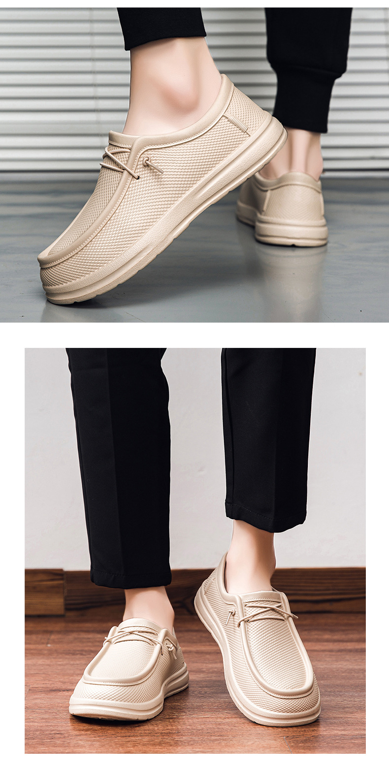Xiyin's Popular Large-size Lightweight Leather For Men, Oil-resistant And Slip-resistant Chef Shoes, Cross-border_vogvips.com