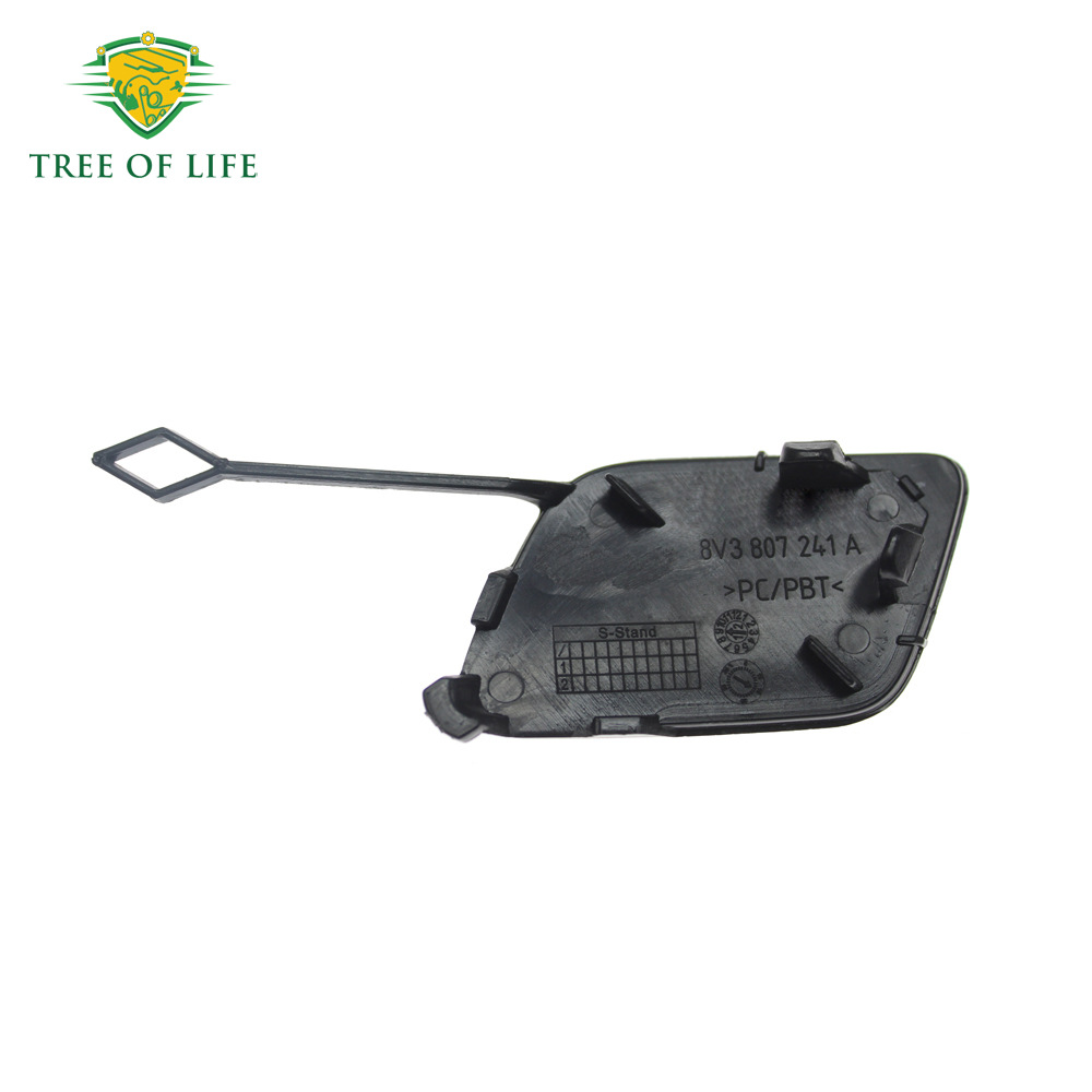 8V3 807 241A para para Audi parachoques delantero cubierta de gancho de remolque sin pintura