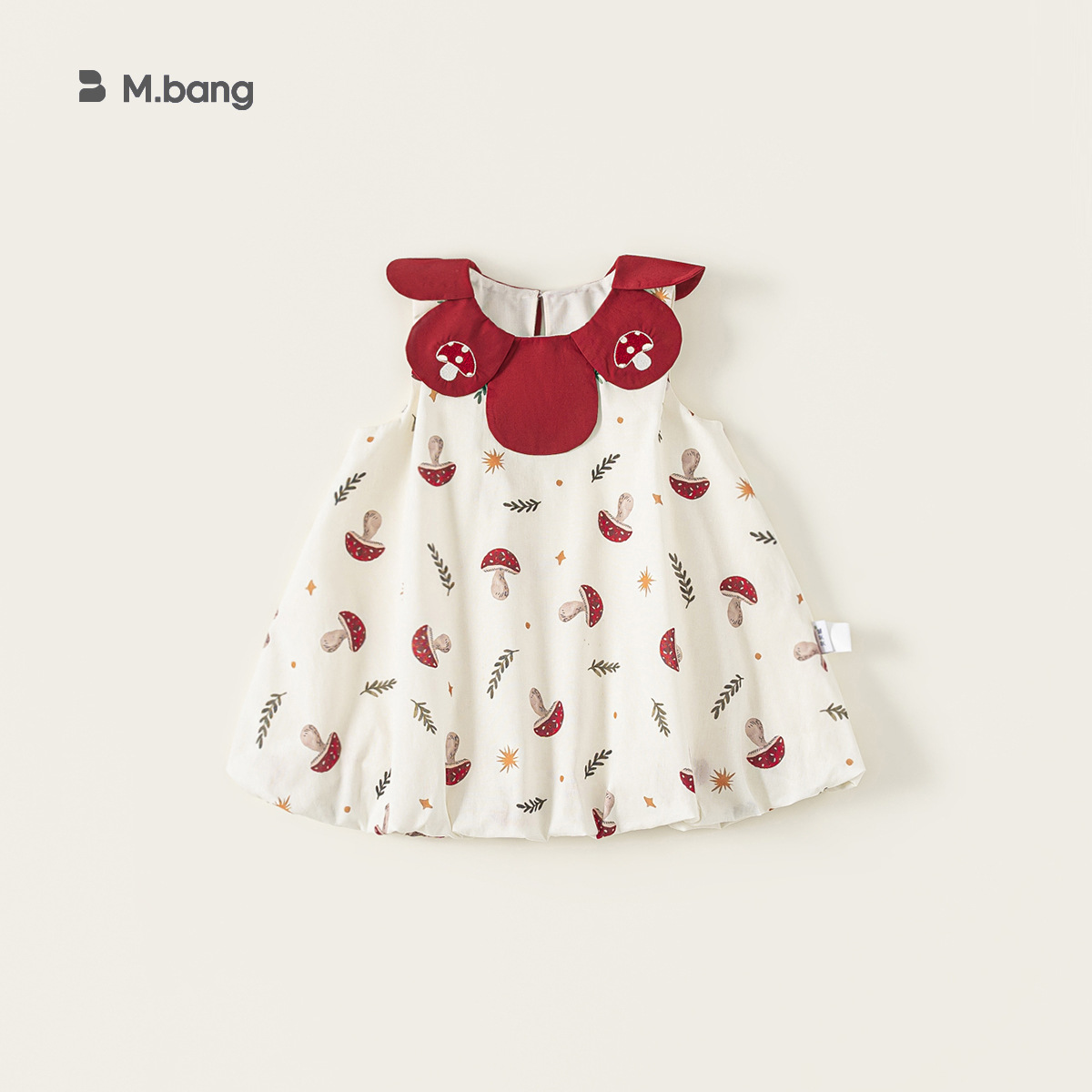 Youbao ropa para niños verano nuevo estilo falda de niña dulce cuello de pétalo bordado falda de botones florales vestido sin mangas de niña