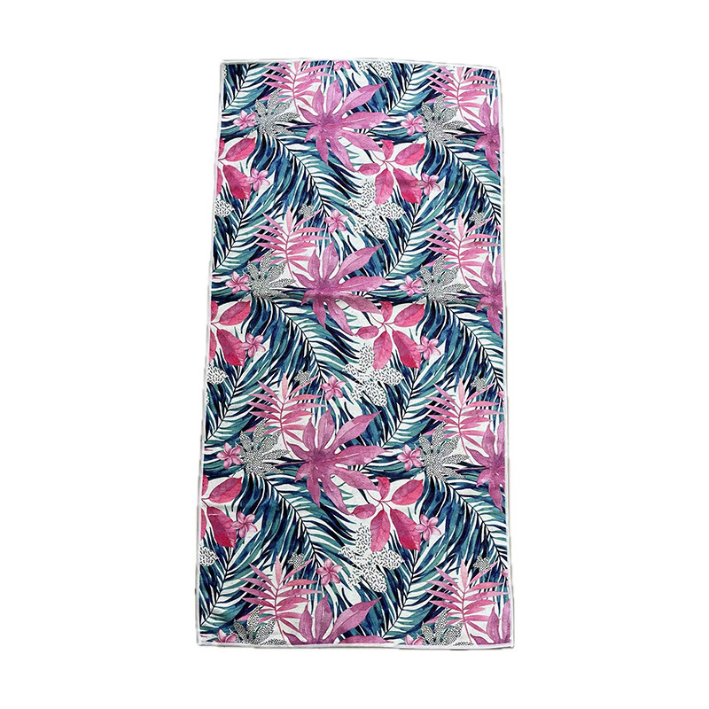 Cross-border Amazon Beach Towel Swimming Sunscreen Absorbent Increase Non-slip Non-stick Sand Lightweight Black Ant Cloth Bath Towel