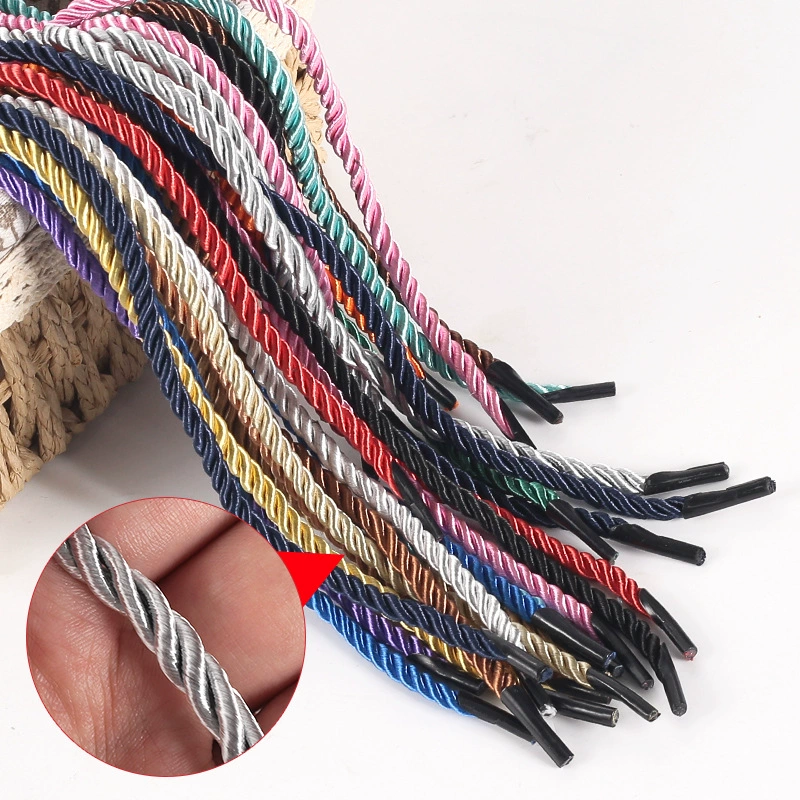 Оптовая продажа, веревка для сумки, пластиковый зажим, нейлоновая ручная веревка, хлопковая веревка, плетеная веревка, подарочная коробка, трехпрядная веревка