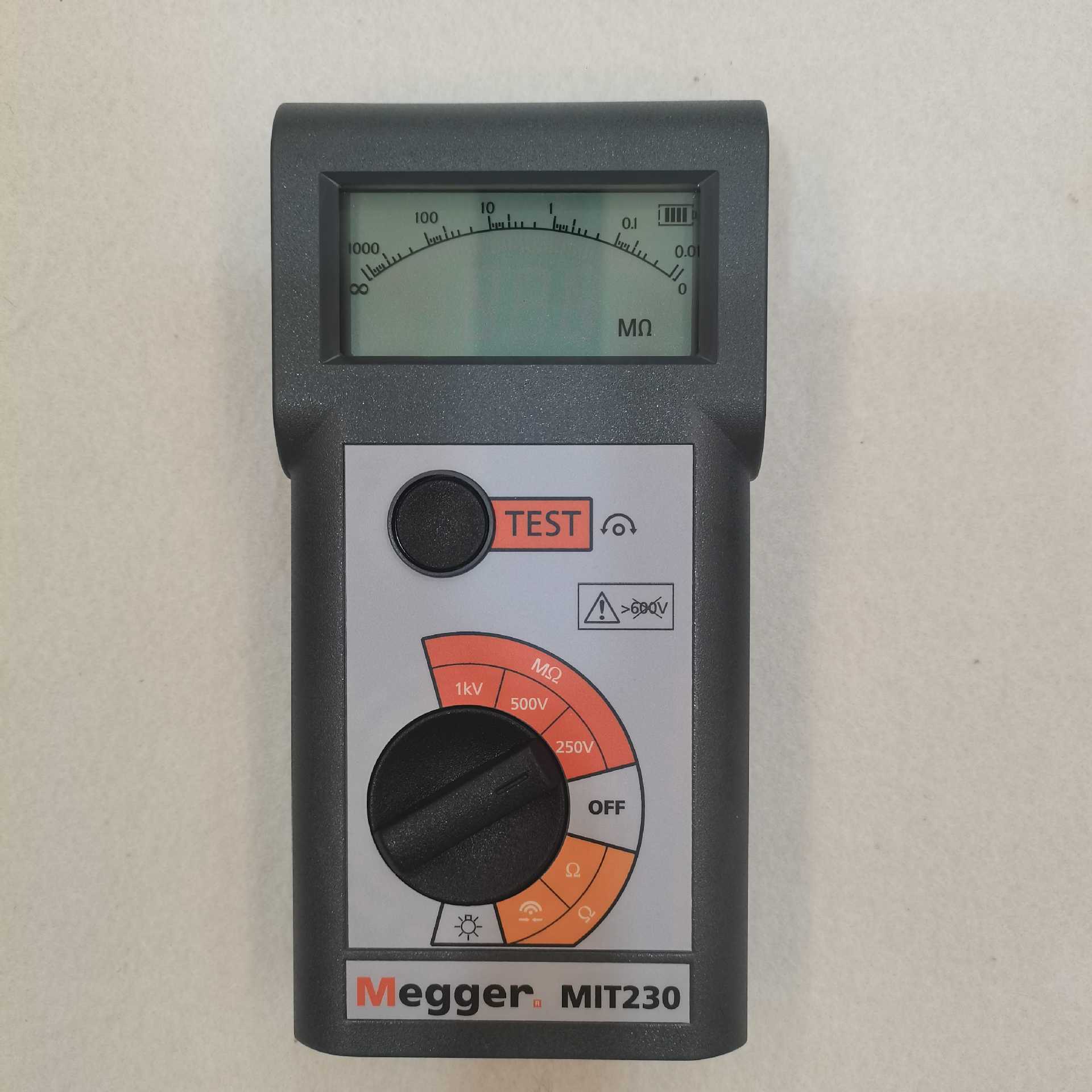 梅凯MEGGER MIT230HD?绝缘电阻测试仪?工业用 兆欧表 摇表