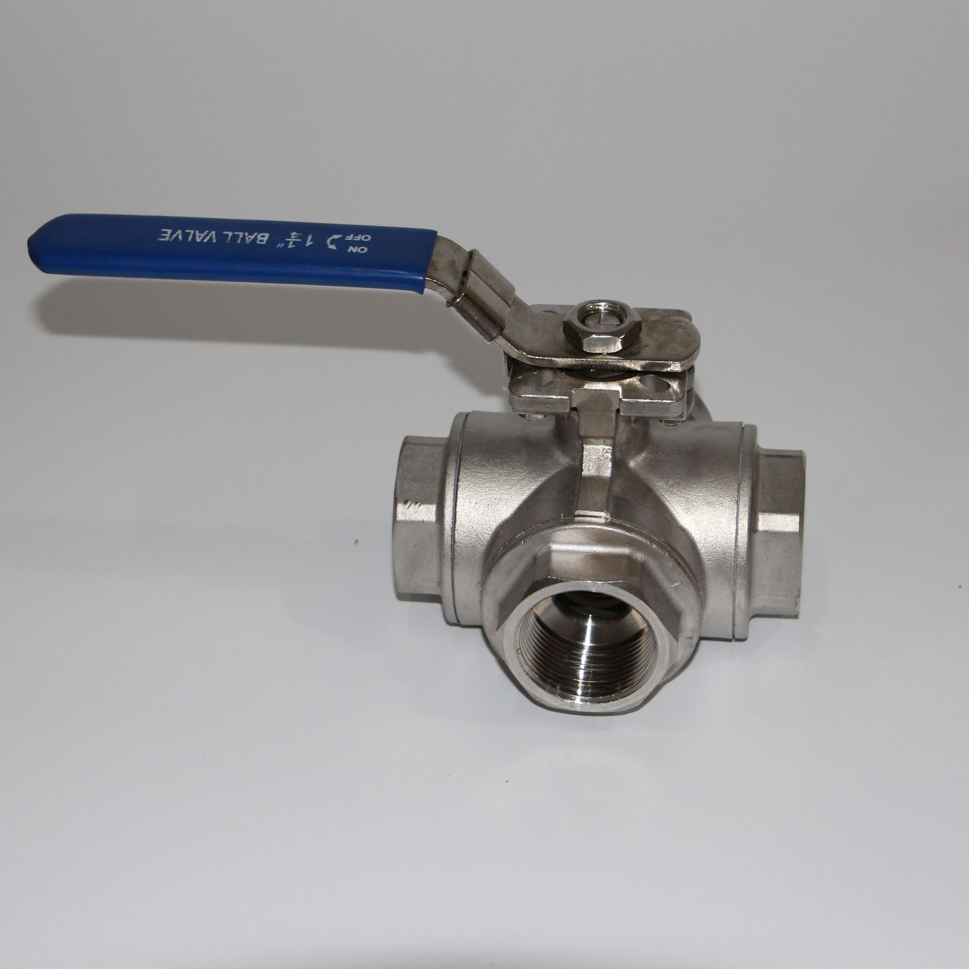 304不锈钢三通球阀T型 L型 t型l三通球阀4分 丝口DN15 Q14 Q15F