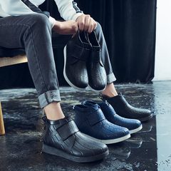 跨境雨鞋男時尚外穿防水鞋情侶百搭雨靴軟底舒適洗車防滑防水膠鞋