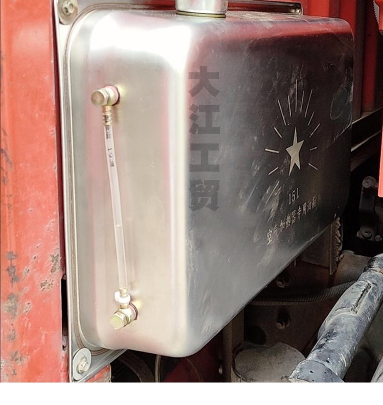 Chai Nuan stainless steel auxiliary fuel tank, 60-liter capacity, for Jiefang, Huan, and DeLong trucks, diesel-powered, independent modification