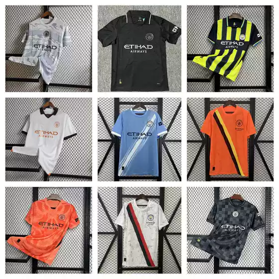 Wholesale 2526 New Manchester City Tottenham Manchester United Jersey Thai Version Football Uniform Short-Sleeved Training Uniform Commemorative Special Edition