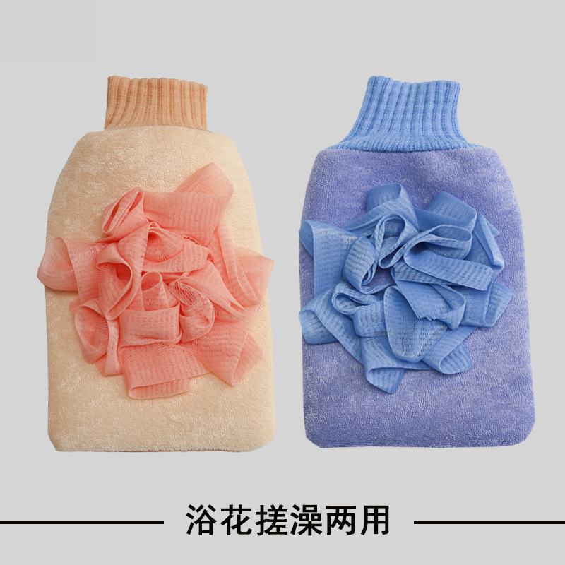 バスタオル、泥こすり手袋、家庭用両面背中こすり、女性用痛くないこすり、韓国男性用|undefined