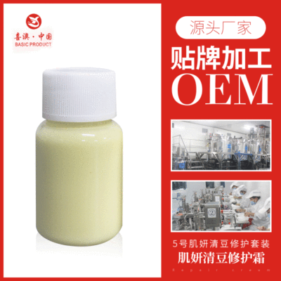 喜澳化妆品5号肌妍淡化痘痘修护霜祛痘滋养护肤品补水面霜定制oem|ru