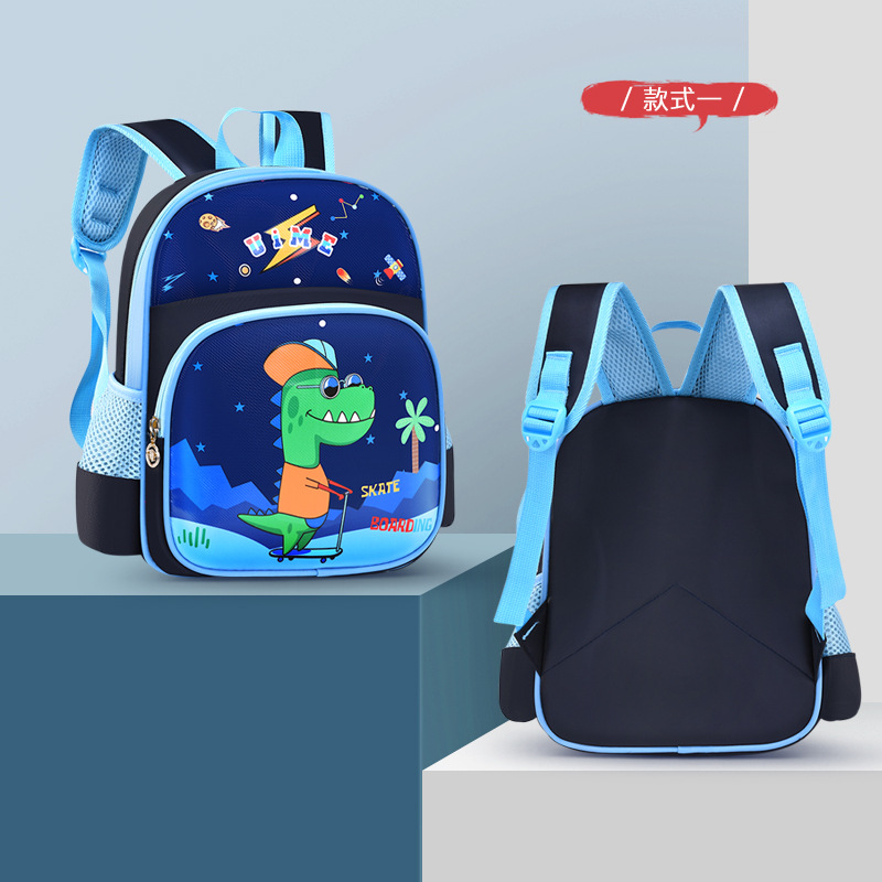 UIME kindergarten niños y niñas 3 años de edad almohadilla de hombro alivio de Carga Protección de la columna vertebral LOGO mochila para niños mochila de dibujos animados lindo en stock