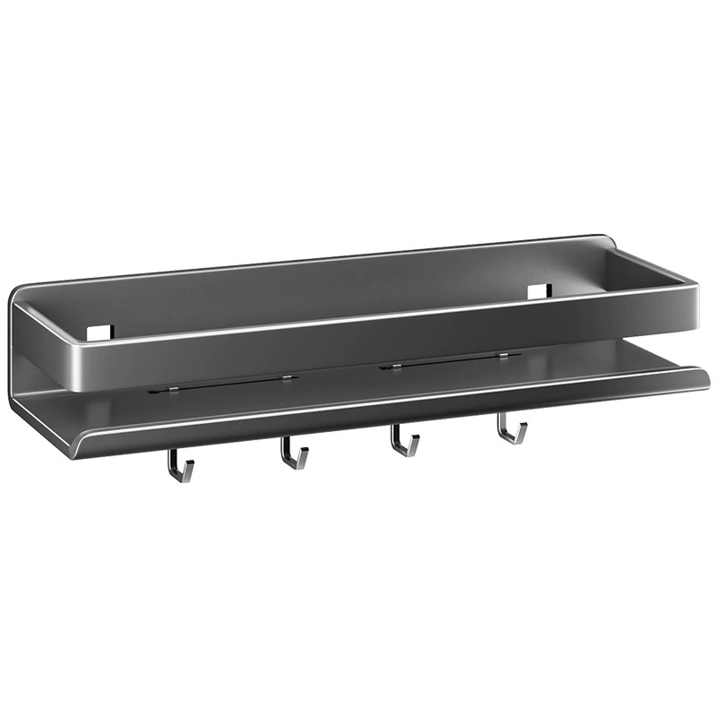 Spice Rack Storage Rack Carbon Steel No-drill Kitchen from Yomiego