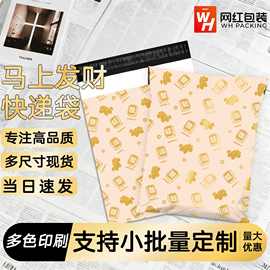 印花破壞袋小中大号包装袋防水服装快递袋电商跨境物流袋批发信封