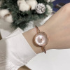 Starry sky, brand watch for elementary school students, universal small bracelet, gradient, Korean style, simple and elegant design