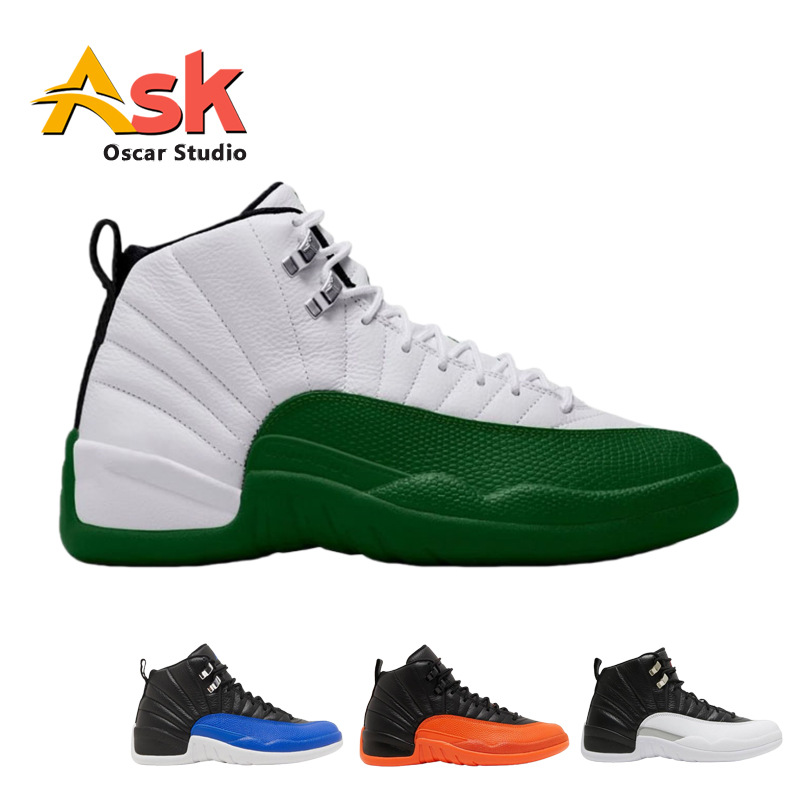 Zapatillas de Baloncesto para Hombre 12S Talla 40-47.5 de Cuero y Goma con Amortiguación para Baloncesto