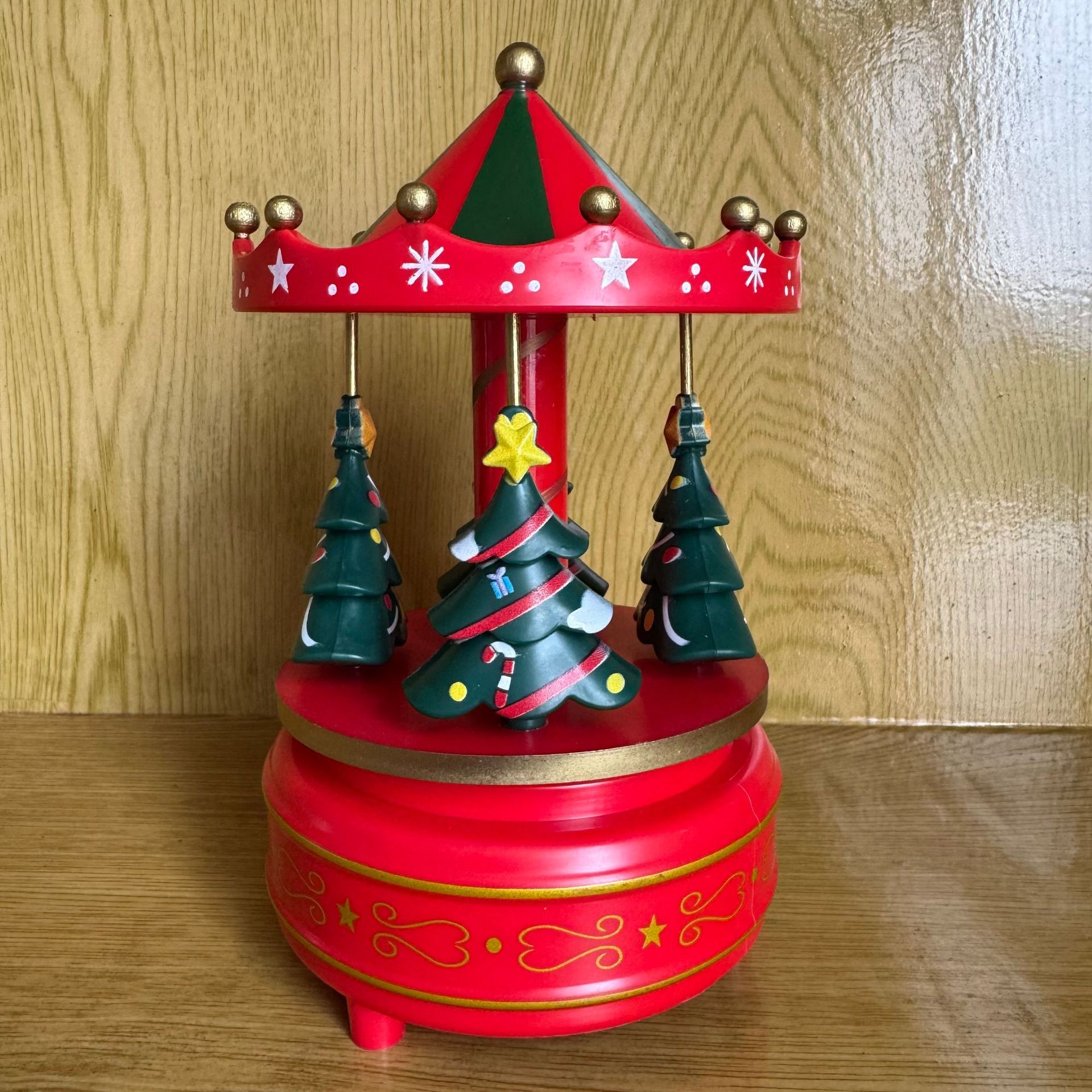 Carousel caja de música caja de música decoración creativa estudiante Navidad regalo de cumpleaños decoración transfronteriza