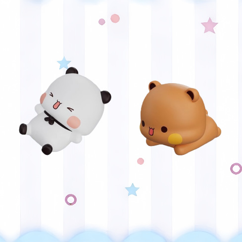 [Segunda bala] Uno, dos y la caja ciega mini diaria de la tela hecha a mano juguetes de tendencia alrededor de la mujer tridimensional