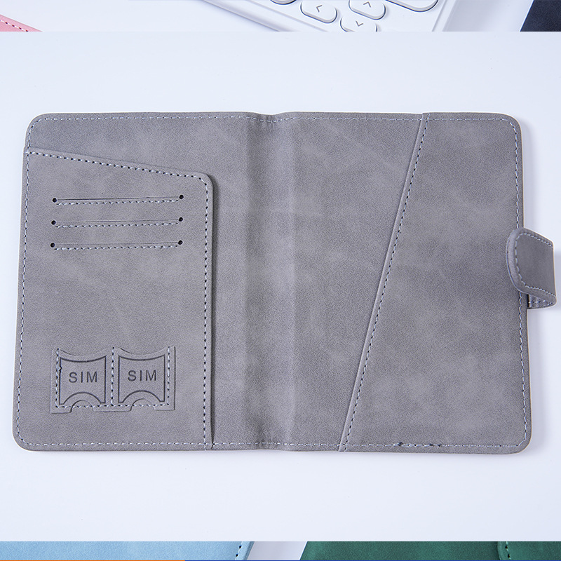 Viaje multifuncional anti-magnetic pasaporte clip de pasaporte en stock personalizado tarjeta de equipaje boleto clip de tarjeta mayorista bolsa de tarjetas