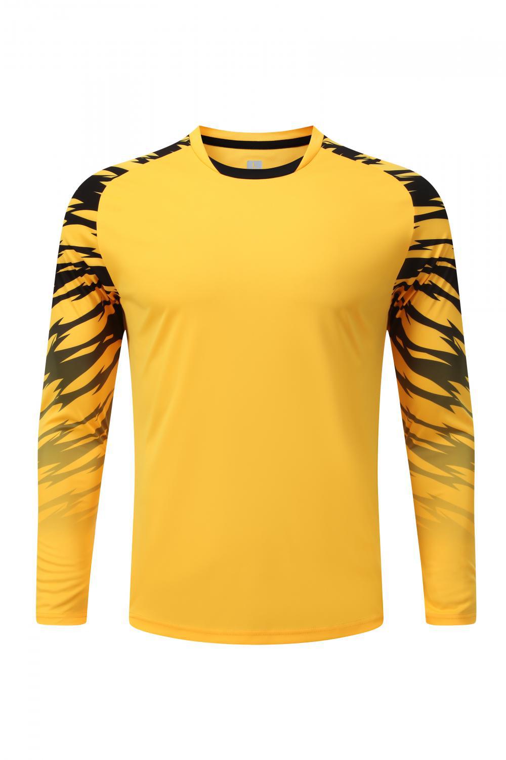 2025 nuevo traje de portero de fútbol traje de portero adulto masculino ropa de pórtico de manga larga para niños impresión de impresión