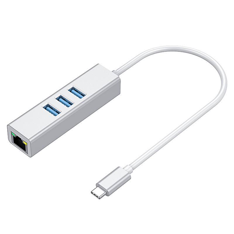 拡張ドック ギガビットネットワークカード USB TYPEC 3.0 ハブ ノートパソコンやタブレットの周辺機器拡張に最適|undefined