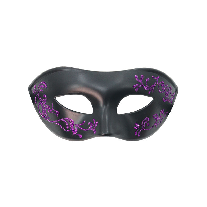 Ventas calientes de máscaras para adultos fiesta de baile Zoro de alto nivel máscaras para hombres espectáculo medio cara pintada en chorro hermosa máscara de ojos