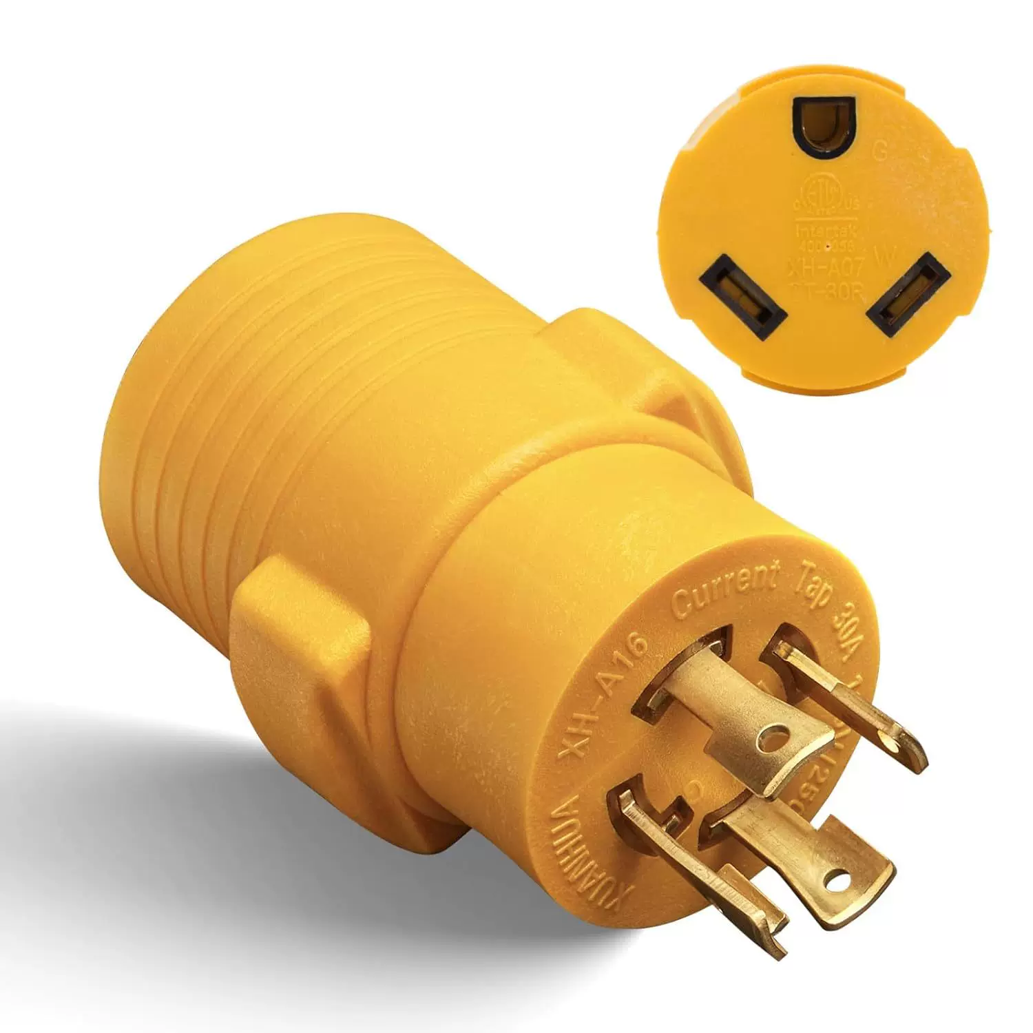 供应美式发电机房车转换电源线插头， NEMA L14-30P  to TT-30R