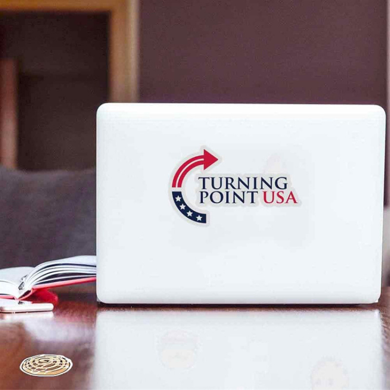 10 Pack Turning Point USA Charlie Kirk Stickers Laptop Bumpe|undefined