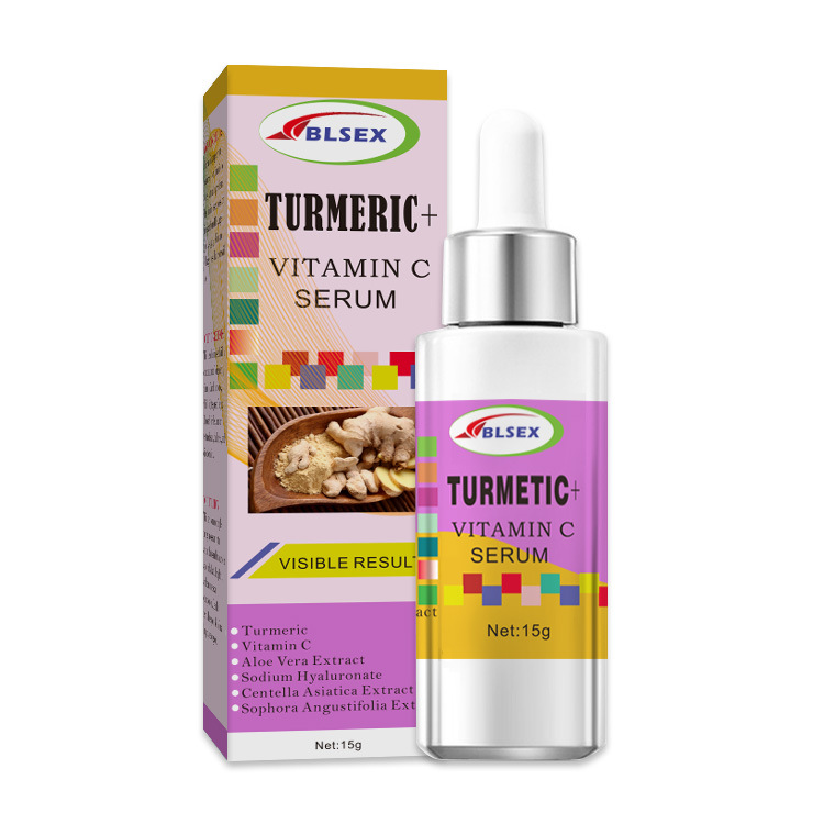 Siero alla vitamina c con olio di curcuma idratante viso_voghion.com