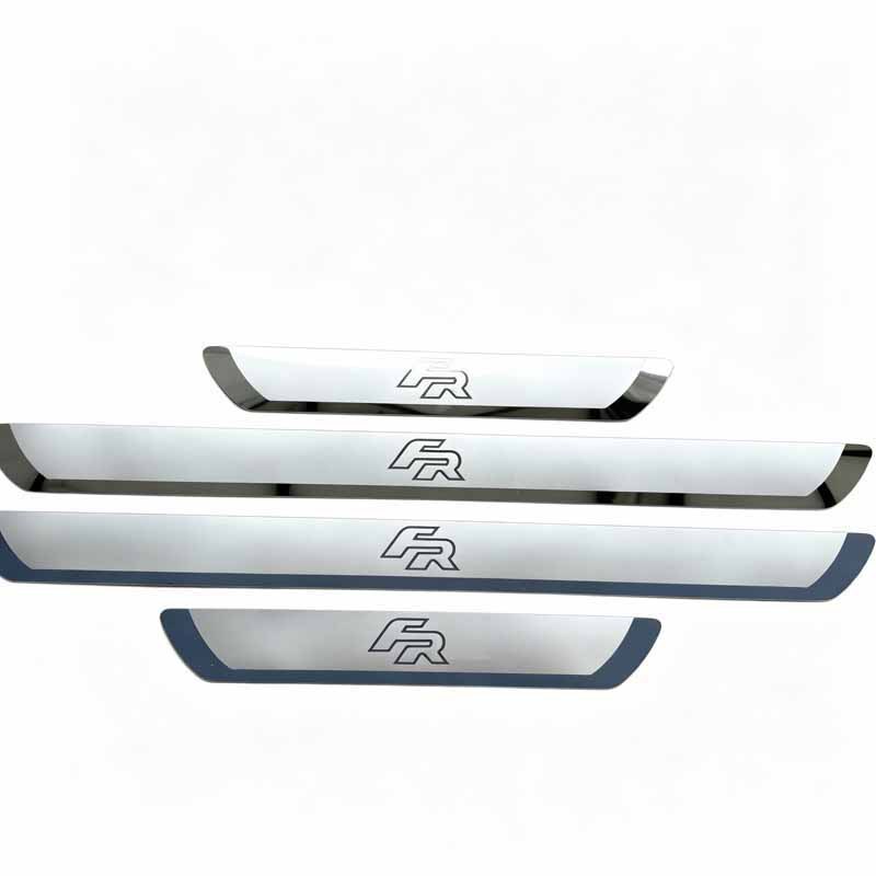 Seat ARONA/ATECA/IBIZA/FR welcome pedal modification threshold strip stainless steel trunk guard plate