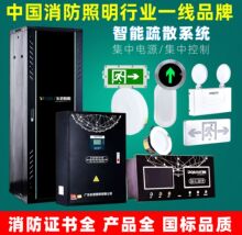 A型智能消防应急照明灯DC24V/36v集中电源供电主机疏散系统配电箱