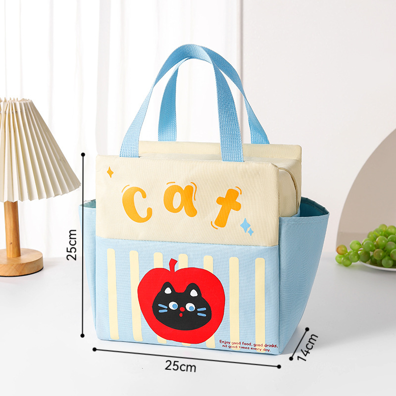 Bolsa de caja de almuerzo al por mayor bolsa de almuerzo bolsa de almuerzo bolsa de aislamiento de picnic bolsa de almuerzo bolsa de almuerzo de aislamiento de papel de aluminio grueso