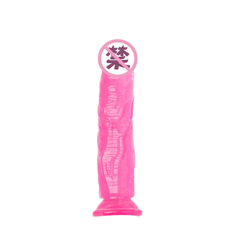 Realistic Transparent Dildo with Suction Base, Multiple Sizes (Ø 2–5 cm, 10–23.5 cm)
