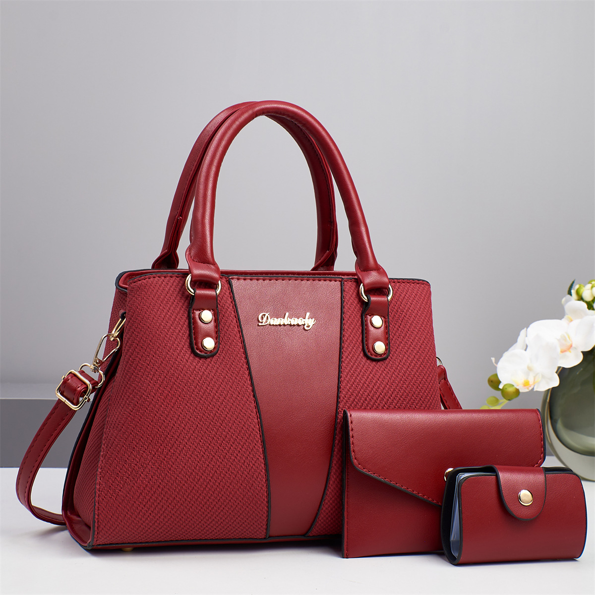 Bolsos para niños y madres bolsos de Taizhou bolsos de mujer bolsos de comercio exterior bolsos de hombro de gran capacidad costuras de moda bolsos transfronterizos