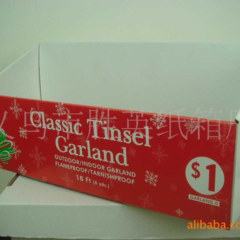 圣诞礼品盒展示盒彩印瓦楞纸包装盒手提礼盒节日产品包装盒