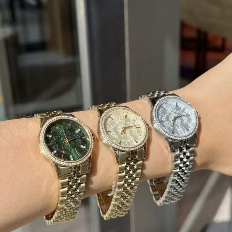 Wholesale and dropshipping of Empress of the West stainless steel snowflake embossed fashion watches, high-end women's watches, women's quartz watches Wholesale and dropshipping of Empress of the West stainless steel snowflake embossed fashion watches, high-end women's watches, women's quartz watches