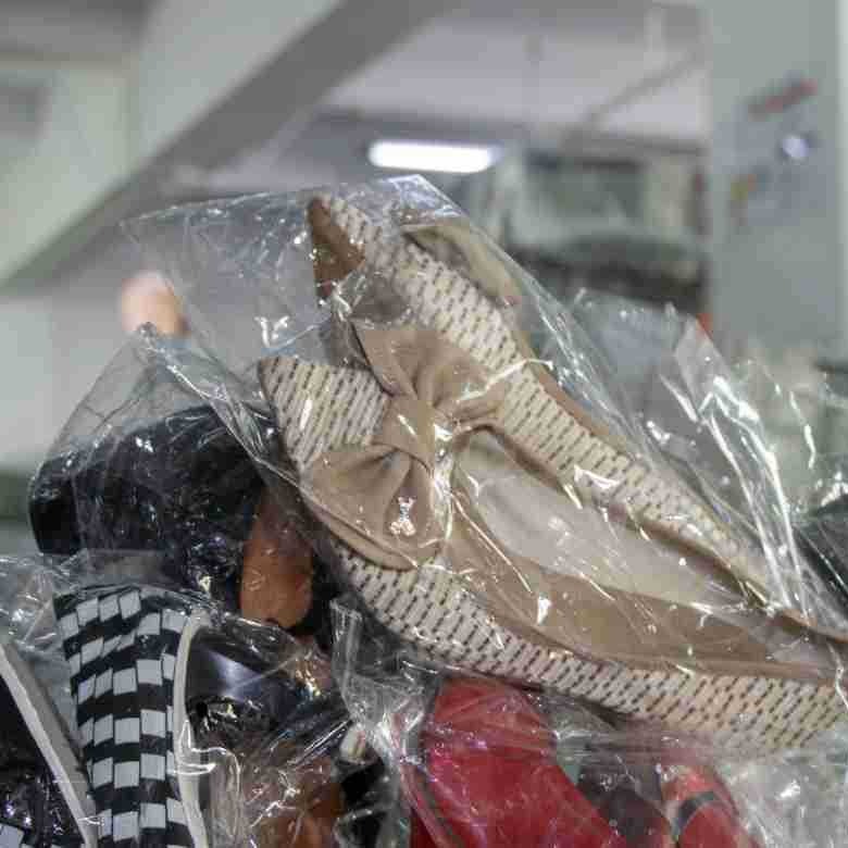 工厂旧鞋子批发二手品牌女鞋second hand brand shoes出口埃及苏
