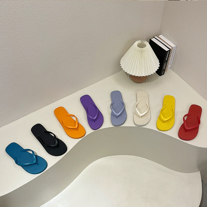 Прибрежные шлепанцы, скользящие, стильные универсальные пляжные нескользящие тапочки, интернет-знаменитость, корейский стиль
