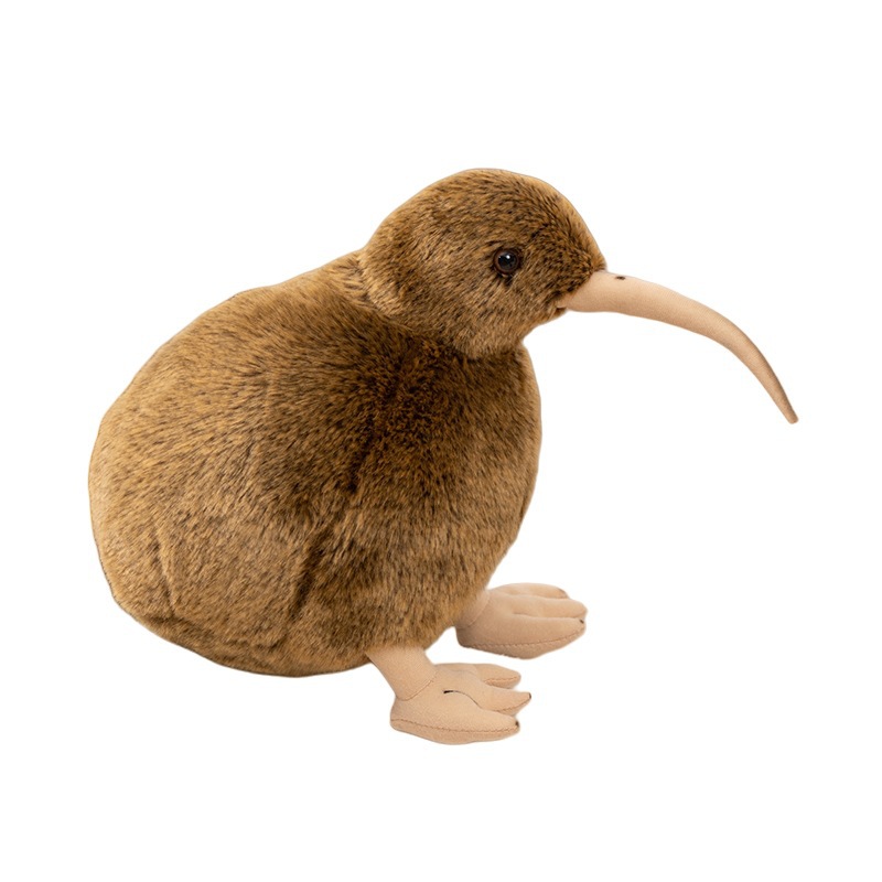 Simulación transfronteriza pájaro extraño muñeca pájaro nacional de Nueva Zelanda varios juguetes de peluche pájaro adorable muñeca de tela image 5